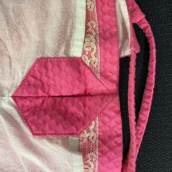 LILLY PULITZER Hot Pink Annabelle Top Sz 2 EUC! - Picture 11 of 14